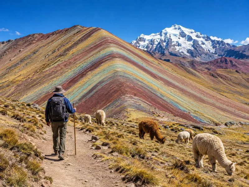 Rainbow Mountain Tour, Optional Red Valley
